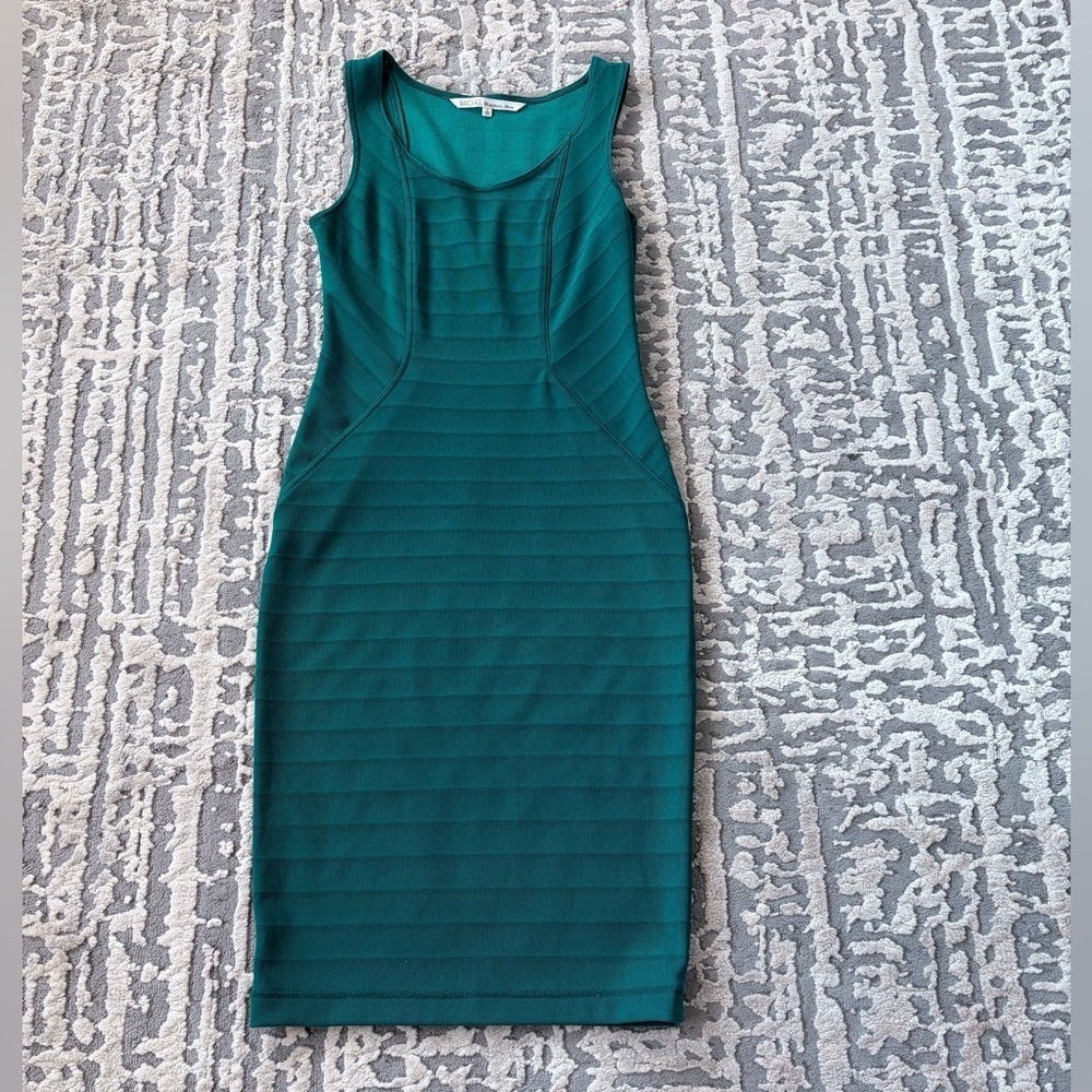 RACHEL Rachel Roy Teal Midi Dress - Picture 3 of 6